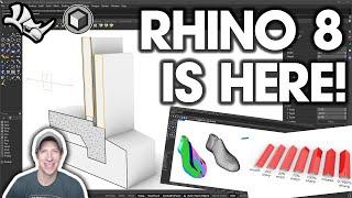 Rhino 8 IS HERE! What's New?