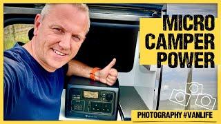 Powering a Photographer's Micro Camper | Bluetti EB55 | Photo Vanlife