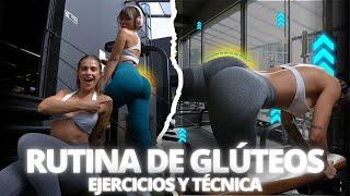 Entrenamiento a MU3RTE de piernas y glúteos  con mi hermana ‍️