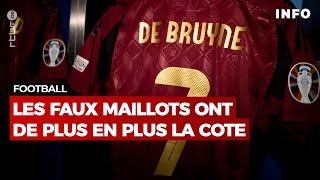 Faux maillots de football : un business très bien huilé - RTBF Info