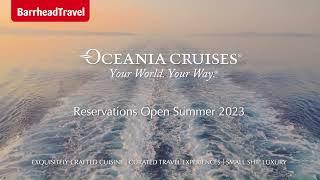 Oceania Cruises' Allura - Debuting in 2025 | Barrhead Travel