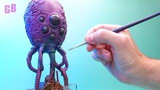 The scientist & the hydrogen bug | Beyond the Blight sci fi diorama