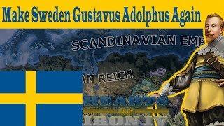 HOI4- MAKE SWEDEN GUSTAVUS ADOLPHUS AGAIN!! (in less than 8 minutes)