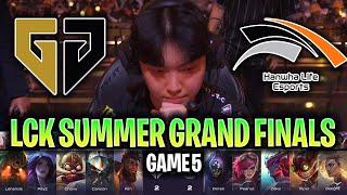 GEN vs HLE FULL GAME 5 LCK SUMMER GRAND FINALS 2024 - GENG vs HANWHA LIFE LCK SUMMER 2024