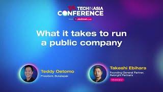 What it takes to run a public company | Teddy Oetomo, Bukalapak | TIA Conference 2023