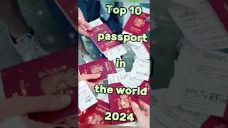 Top 10 passport in the world  2024#shorts#shortvideo