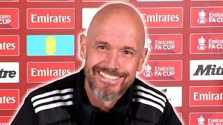 'Sunday I go on HOLIDAY! WE GO FOR NEXT SEASON!'  Erik ten Hag | Man City v Man Utd | FA Cup Final