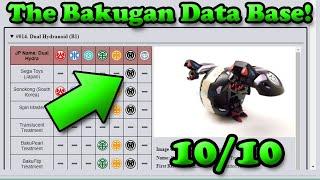 The Bakugan Data Base Is a Collectors Dream!