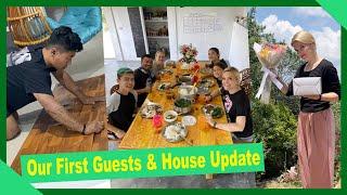 First houseguests in UKHRUL VLOG223 | TheShimrays