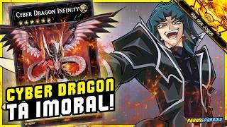 REI DOS JOGOS: NOVO DECK CYBER DRAGON NEGA TUDO! - Yu-Gi-Oh! Duel Links #2446