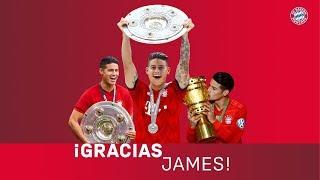 #GraciasJames | James Rodríguez leaves FC Bayern!