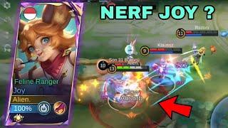 HOW TO PLAY JOY JUNGLER PERFECT GAMEPLAY || BEST BUILD JOY 2024 MOBILE LEGENDS BANG BANG