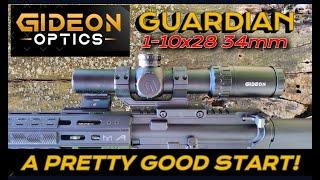 Gideon Guardian 1-10x28 34mm LPVO - Fine tuning the reticle for .22LR