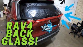 How To Tint Rav4 Back Glass!