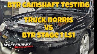 BTR Camshaft testing: Truck Norris VS Stage 1 LS