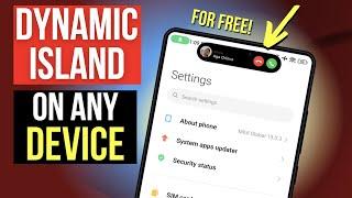 Download DYNAMIC ISLAND on any Phone! (for free)