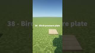 38 - Birch Pressure Plate