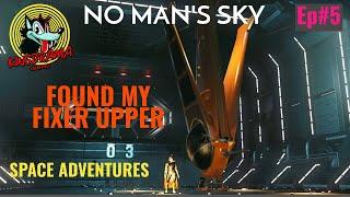 No Man's Sky - Found A Crashed Exotic Ship & Now Fixing It Up With A Relaxing Space Adventure