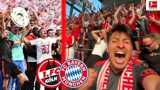 DEUTSCHER MEISTER 2023, DANKE MAINZ ️ | 1. FC Köln vs FC Bayern München XXL Stadionvlog | CedrikTV