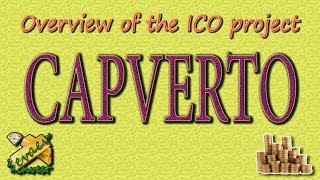 CAPVERTO / ICO overview of the company.