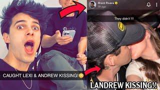 Brent Rivera CAUGHT Lexi Rivera KISSING Andrew Davila On The Lips?!  **With Proof** #lexirivera