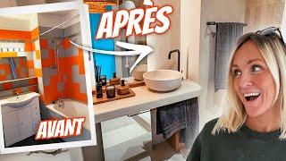 ON RÉNOVE TOTALEMENT UNE SALLE DE BAIN DE 4 MÈTRES CARRÉS