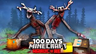 I Survived 100 Days in the SKIN WALKER Minecraft Horror Mod