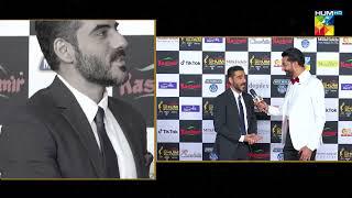 Adeel Hussain At Red Carpet -  Kashmir 8th HUM Awards - HUM TV