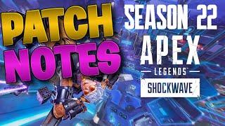 MEGA Patch Notes Season 22 Aim Assist Nerf neu Map uvm.  Apex Legends Season 22 #apexlegendsdeutsch