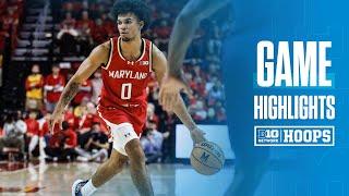 Marquette at Maryland | Highlights | Big Ten Men's Basketball | 11/15/2024