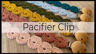 SO EASY Crochet Pacifier Clip  Crochet Pacifier Holder