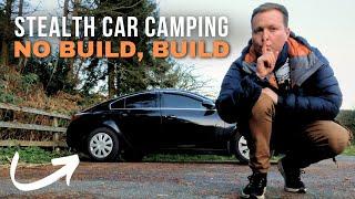 Stealth Camping Car Setup HIDDEN IN PLANE SIGHT