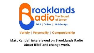 IEMT and PTSD Interview with Matt Kendall on Brooklands Radio