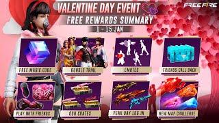 FREE FIRE VALENTINE EVENT 2024 | VALENTINE EVENT FREE FIRE 2024 | FREE FIRE NEW EVENT | FF NEW EVENT