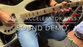 Kiesel Xccelerator X44 Bass Sound Demo