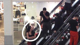 FOOS ESCALATOR CONVERSATION PRANK