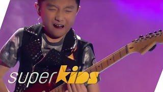 Jeremy Yong (11yrs old) E-Guitar Solo | Superkids