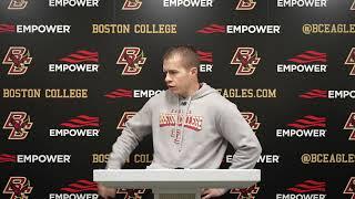 Football: Will Lawing Media Availability (March 13, 2025)