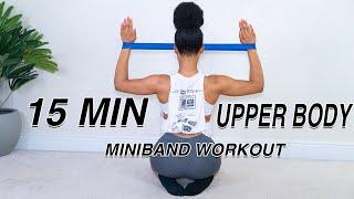 15 MIN UPPER BODY FOLLOW ALONG WORKOUT - Shoulders, Back, Chest, & Arms!