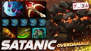 Satanic Tiny Epic Reaction Overfarm - Dota 2 Pro Gameplay [Watch & Learn]