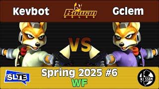 Rowan SSBM Spring 2025 #6: Kevbot (Fox) Vs. Gclem (Fox) - WF