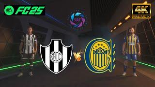 EA FC 25 - Central Córdoba vs Rosario Central | Liga Argentina 2024 [4K-60].