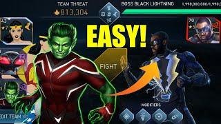 Beast Boy Makes Boss Black Lightning Easy Injustice 2 Mobile