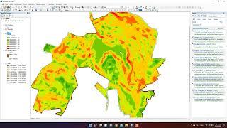 Create Digital Elevation Model , Contour and Slope in Arc GIS . FOR BEGINNERS