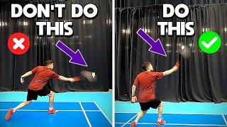 Common Backhand Overhead Mistakes In Badminton