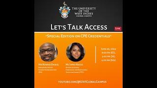 Let's Talk Access | Special Edition on CPE Credentials