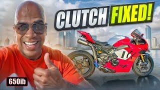 THE INSANE COST TO FIX MY 2023 DUCATI V4R DRY CLUTCH!