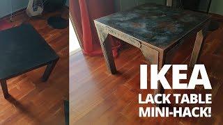 IKEA LACK TABLE MIN STEAMPUNK HACK!