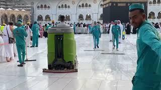 Heavy cleaning makkah haram sharif in  today |7 Jan 2025 | Kaaba Live| Beautiful view Makkah Haram