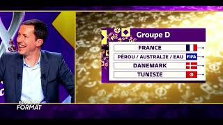 La réaction après les tirages au sort de la coupe du monde 2022